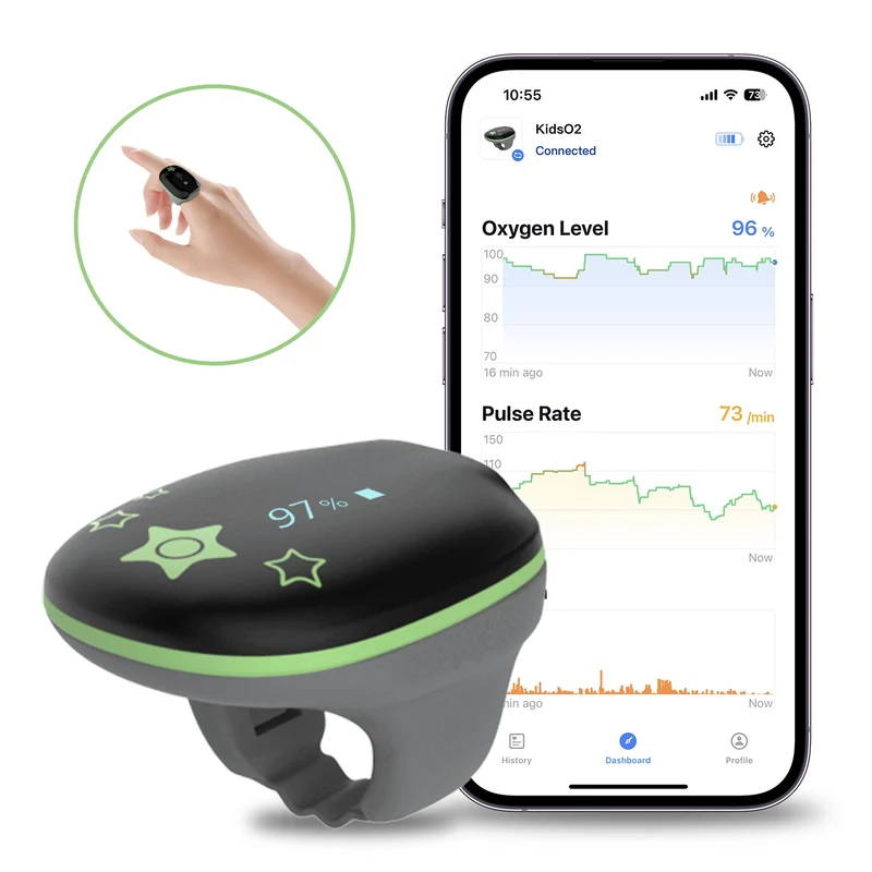 Moniteur d'oxygène pour petits doigts