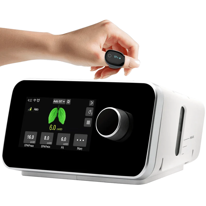 Machine BiPAP automatique + O2Ring