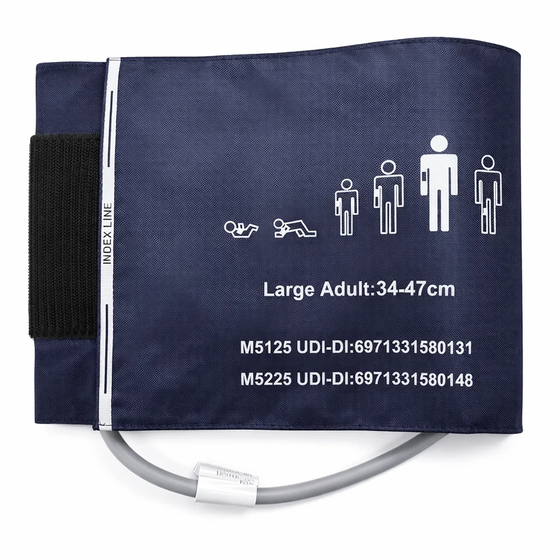 Brassard de pression artérielle non invasive pour moniteur patient avec imprimante