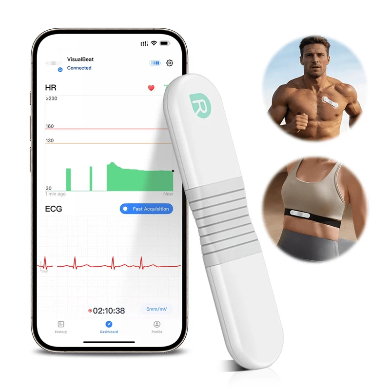 Moniteur de fréquence cardiaque sans sangle Visualbeat
