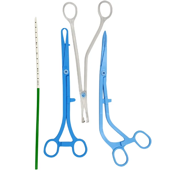 Set de pose DIU avec coupe fil distal ou latéral