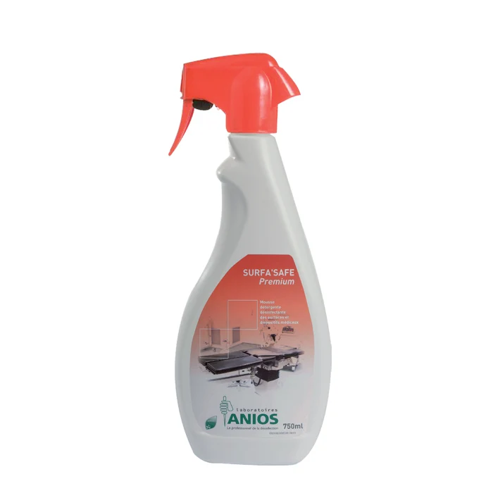 SURFA'SAFE Premium Anios spray détergent désinfectant des surfaces et dispositifs