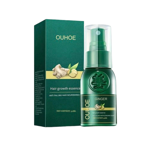 Sérum Capillaire au Gingembre Contre la Perte de Cheveux