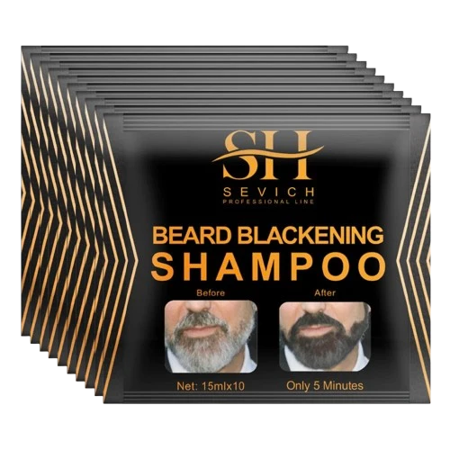 5x Shampoings Colorants pour Barbe