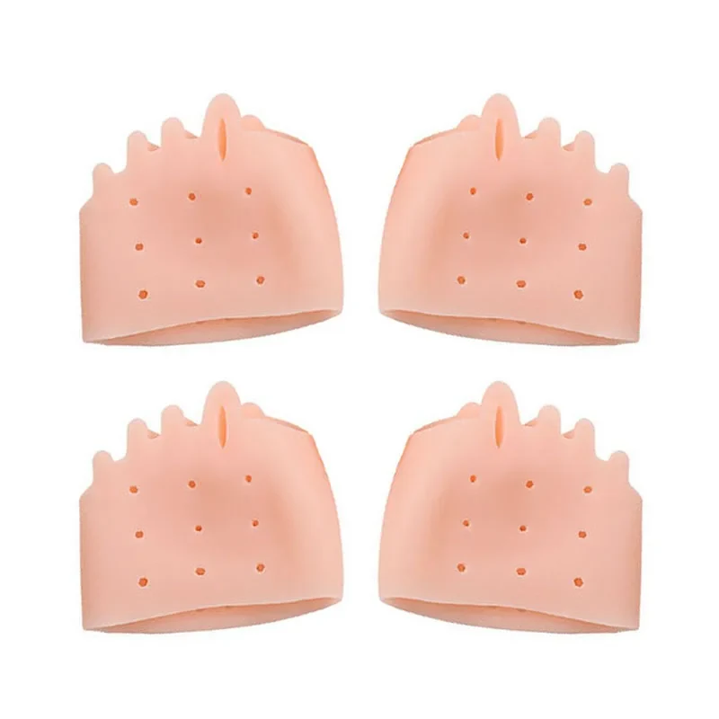 4x Coussinets en Silicone pour l'avant-pied - Alignement des orteils