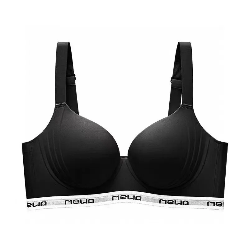 Soutien-gorge en Soie Glacée Sans Couture Effet Push Up