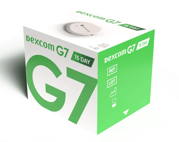 Dexcom G7 15-Day CGM Sensor, Single Sensor