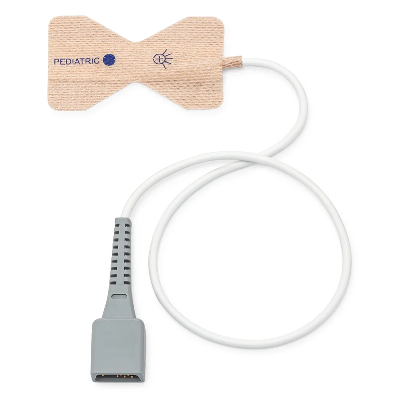 Pediatric Disposable SpO2 Sensor - Non-Woven Fabric, 90cm