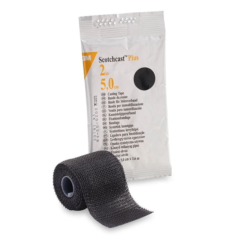 3M™ Scotchcast™ Plus Casting Tape 2" x 12', Black