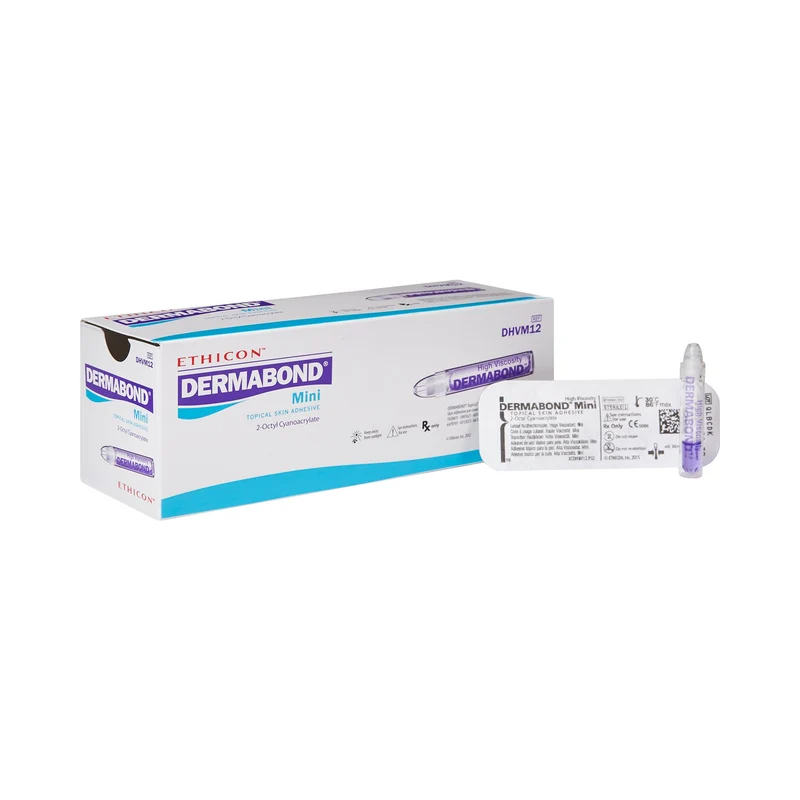Dermabond® Mini High Viscosity Skin Adhesive with Dome Tip – 0.36 mL (Box of 12)