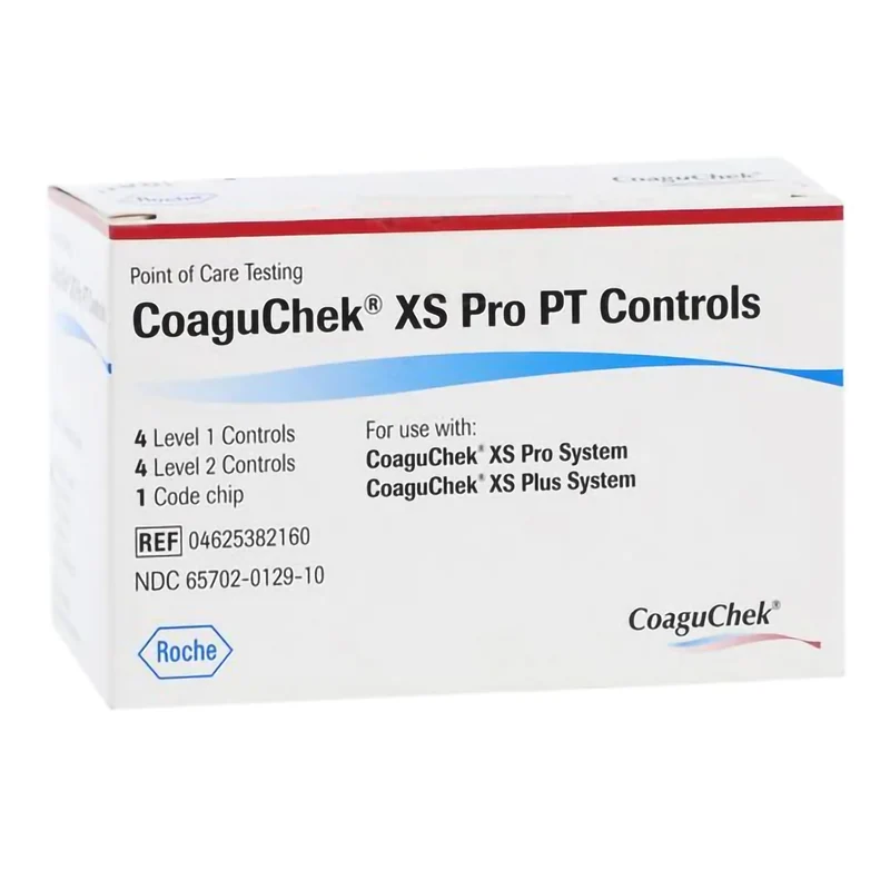 CoaguChek® XS Plus PT Test – Coagulation Control Set, 2 Levels