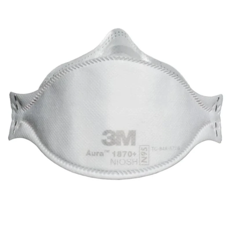 3M Aura N95 Healthcare Particulate Respirator/Surgical Mask 1870+, Bulk