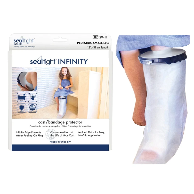 Brownmed Seal-Tight® Infinity Cast Protector, Pediatric, 12" Small Leg
