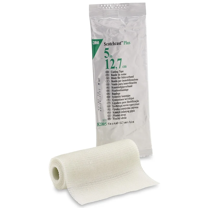 3M™ Scotchcast™ Plus Casting Tape 5" x 12', White