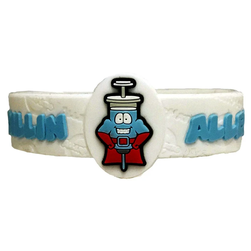 Allermates Children's Medical Alert Bracelet, 7" for Penicillin Allergies