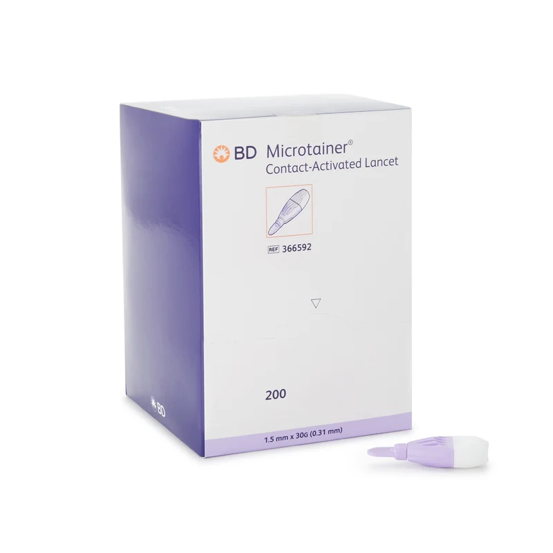 BD Microtainer® Contact-Activated Lancet 30G x 1.5mm