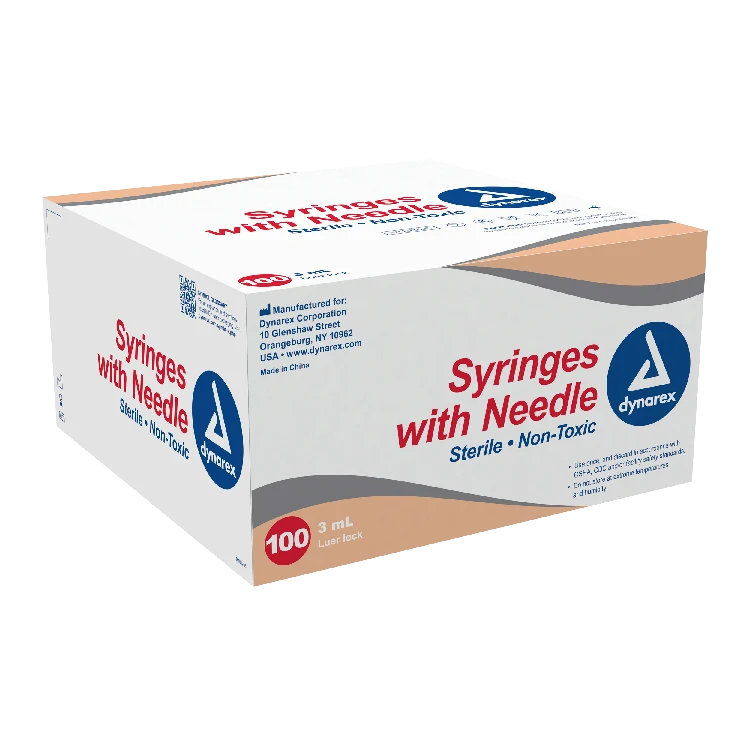 Dynarex Syringes With Needles