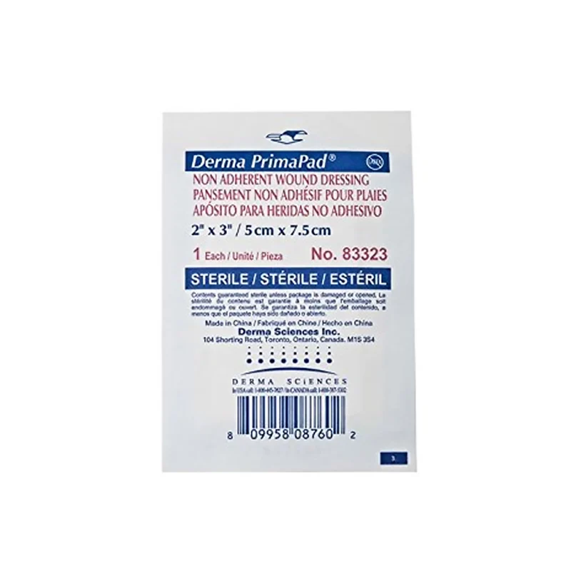 Primapad Non-Adherent Absorbent Pad, 2" x 3", Sterile