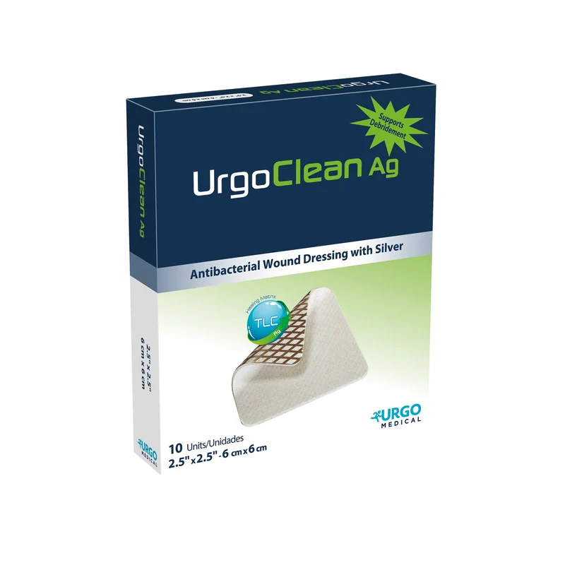 UrgoClean AG Antibacterial Dressing With Silver