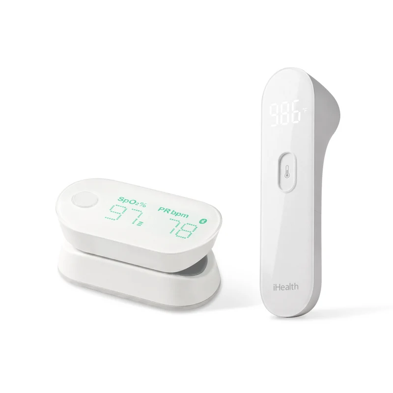 PT3 No-Touch Thermometer and Air Pulse Oximeters Bundle