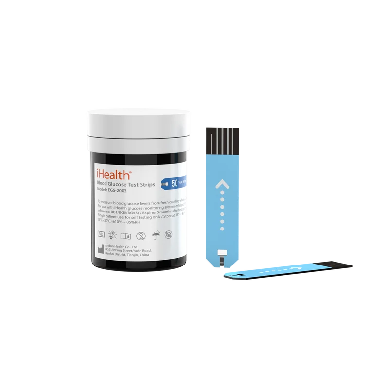 iHealth Blood Glucose Test Strips Kit