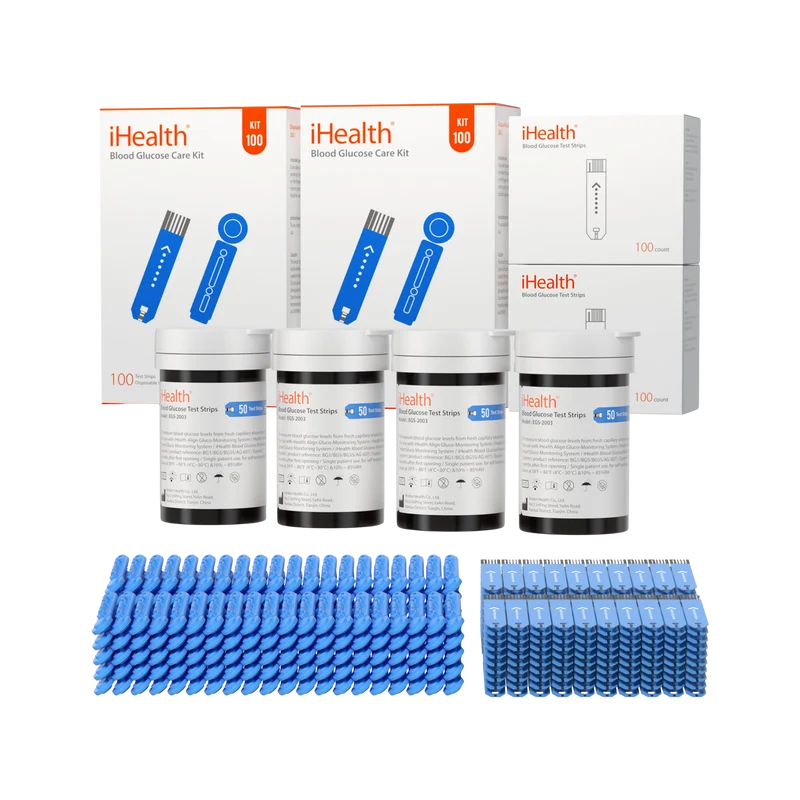 iHealth Blood Glucose Test Strips Kit