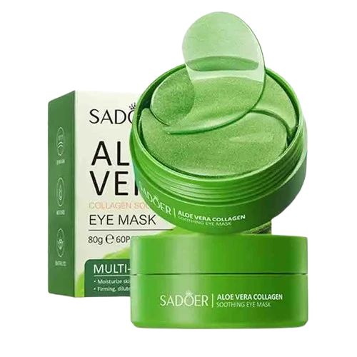60x Patchs pour les yeux à l'Aloe Vera