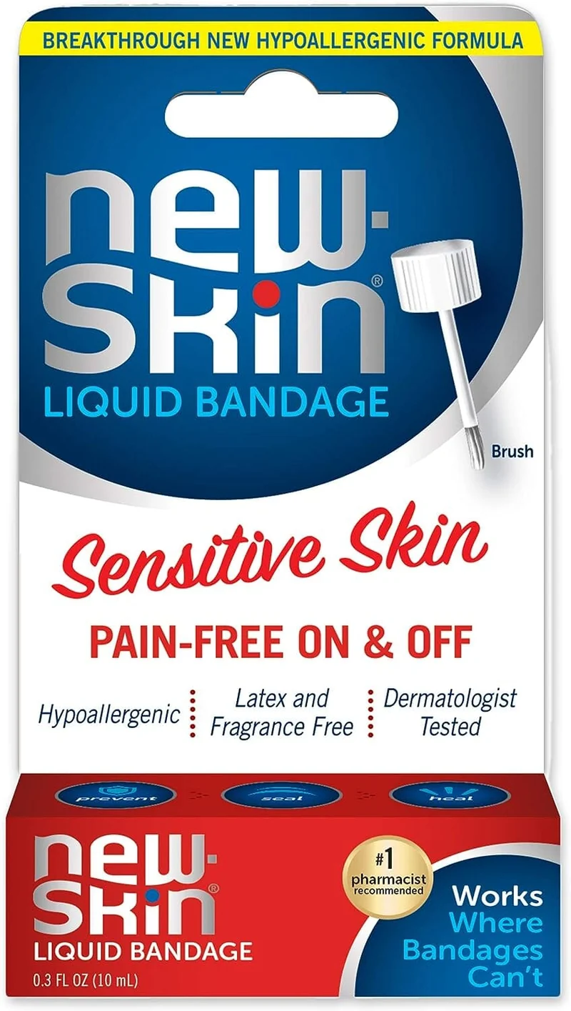 New-Skin Sensitive Skin Liquid Bandage, 0.3 oz.