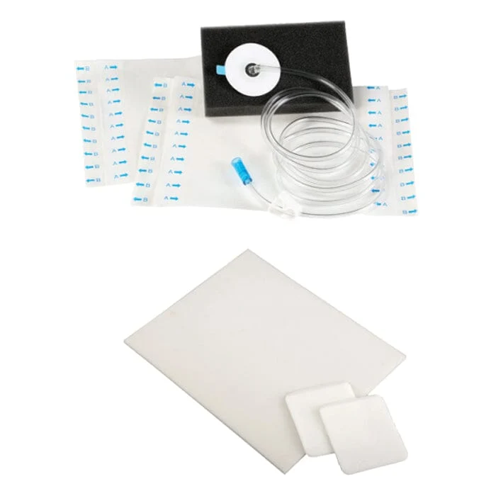 Cardinal Health™ Negative Pressure Wound Therapy Dressing Kit, Black Foam, Large, 15cm x 25cm x 3cm