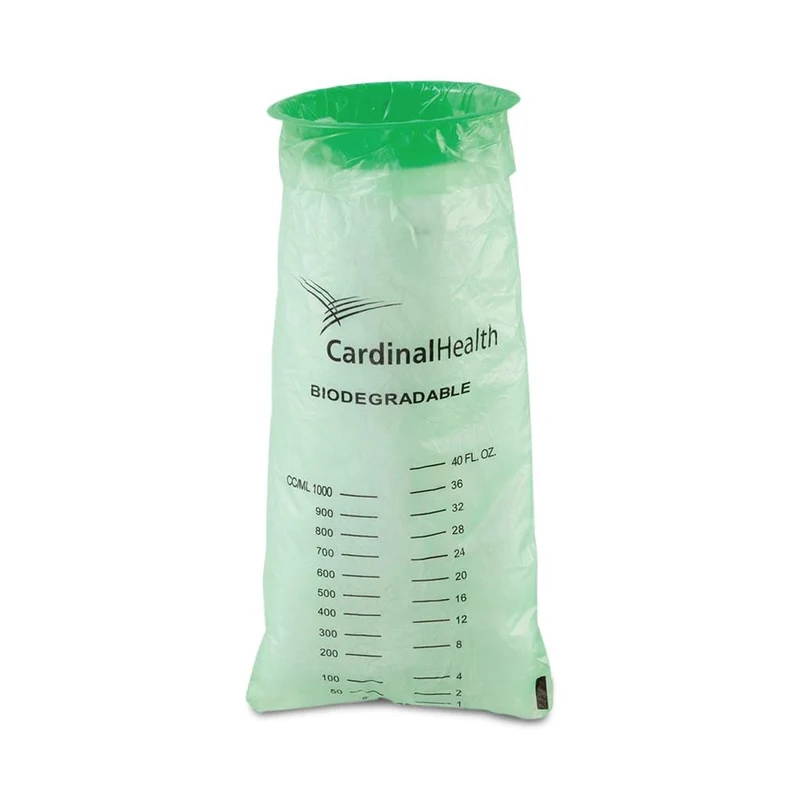Cardinal Health Plastic Emesis Bags, Non-Sterile, 40 oz