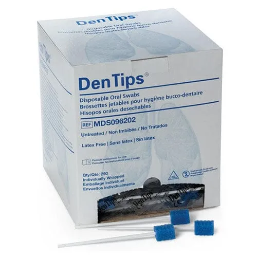 DenTips® Untreated Oral Swabsticks