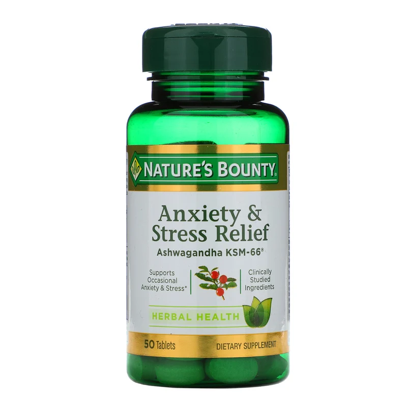 Nature's Bounty Anxiety & Stress Relief, 50 ct