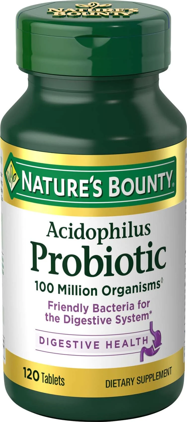 Nature's Bounty Acidophilus Probiotic Tablets, 120 ct