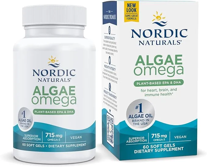 Nordic Naturals Algae Omega, 60 ct