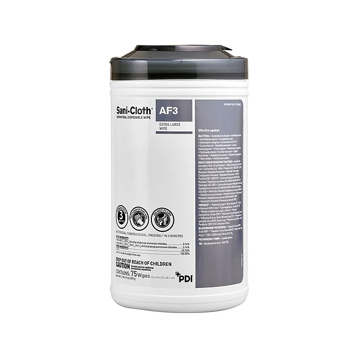 Sani-Cloth AF3 Germicidal Wipe, XL