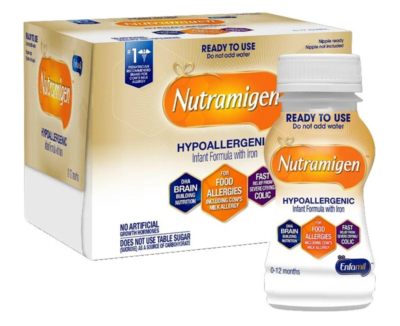 Nutramigen Ready-to-Use Liquid, 6 fl. oz. Nursette Bottle