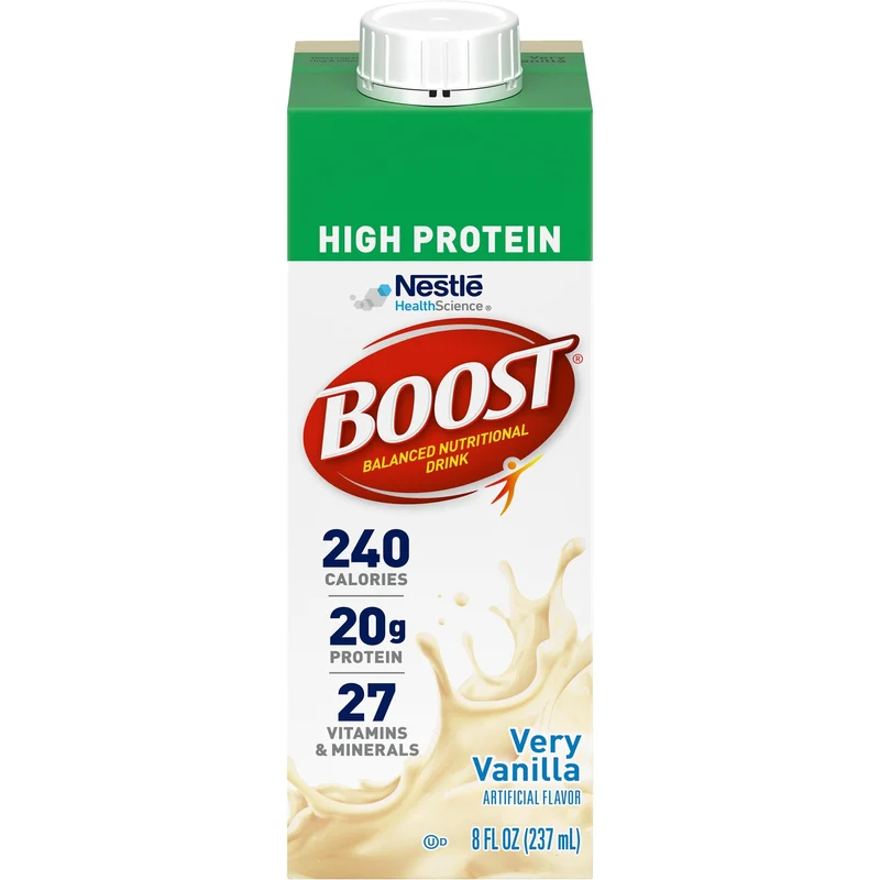 BOOST HIGH PROTEIN, Very Vanilla, 8 fl oz. Carton