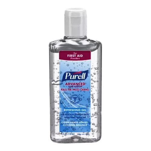 Gojo Purell® Advanced Instant Hand Sanitizer Gel, 4 oz, Portable Flip Cap Bottle