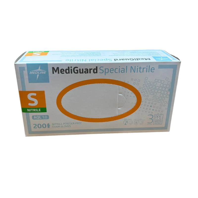 Gant d'examen nitrile MEDIGUARD SPECIAL - Boite de 200