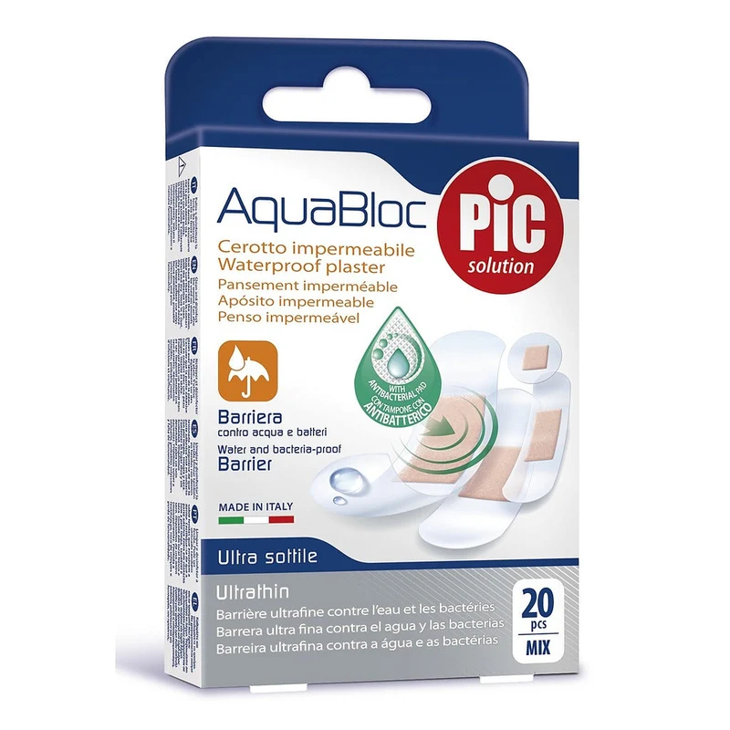 Pansement adhésive stérile transparent AquaBloc