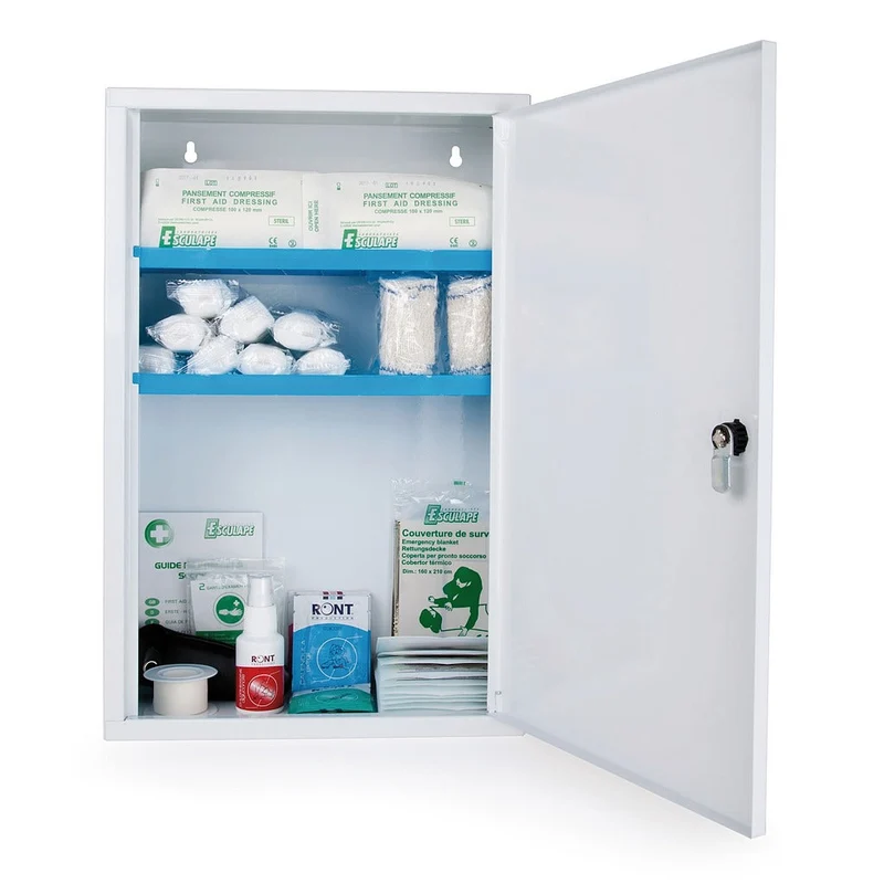 Armoires à pharmacie en métal 1 porte - Pleine