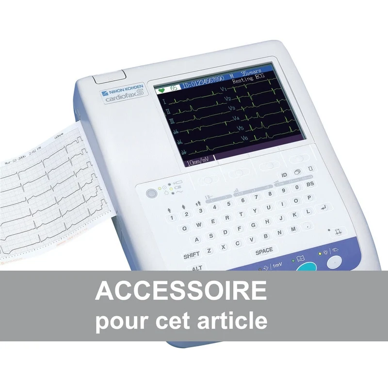 Papier ECG Cardiofax 150 feuilles 110 mm x 140 mm - Lot de 5