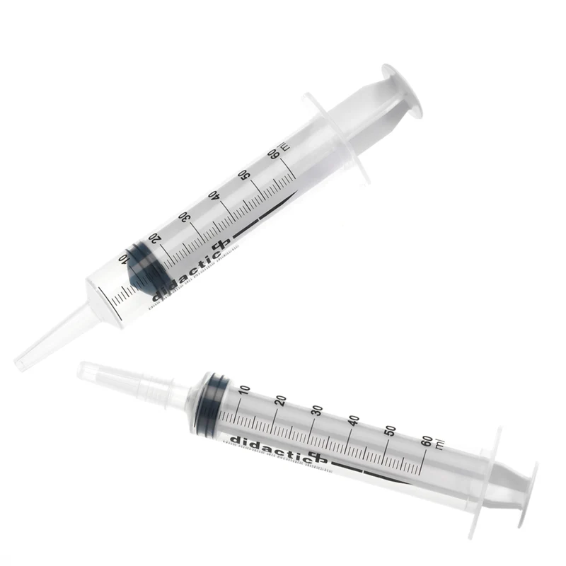 Seringue 60mL Cathéter - DIDACTIC - Boite de 60