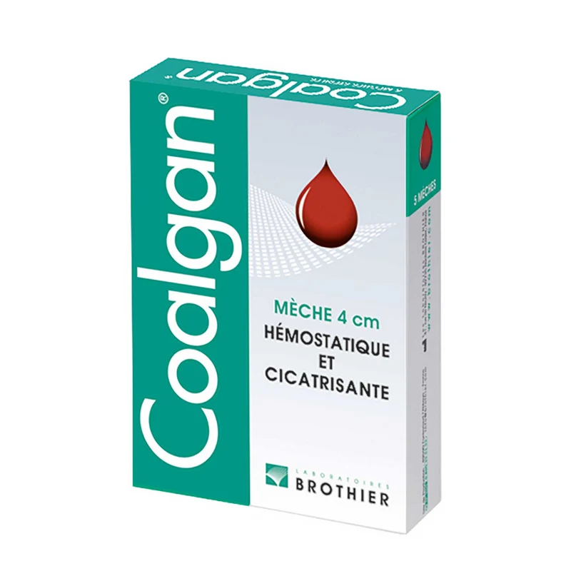 MÈCHE HÉMOSTATIQUE STÉRILE COALGAN®