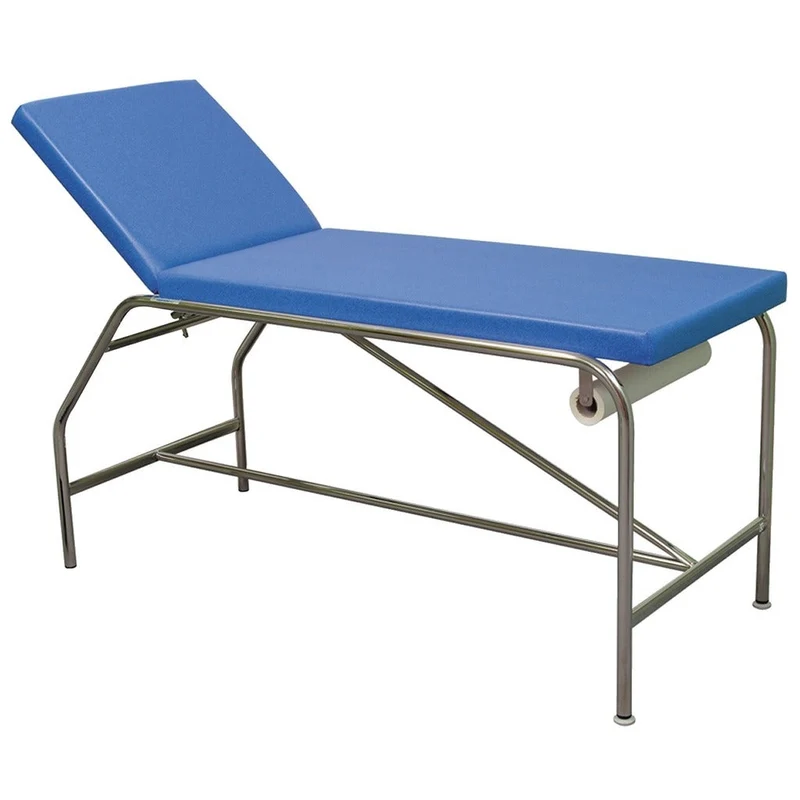 Divan Fixe Cordoba - hauteur 82 cm sellerie plate 65 cm, bâti en inox et patins