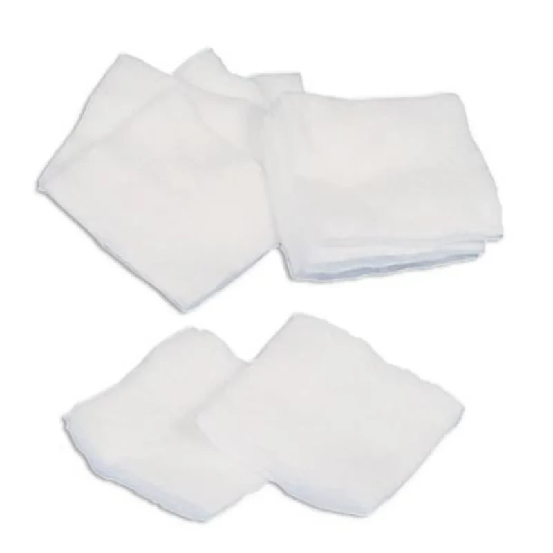 Carrés de coton 5 cm x 5 cm - Sachet de 500