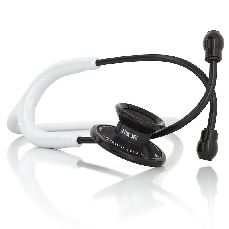 Stéthoscope Acoustica® - Blanc / BlackOut
