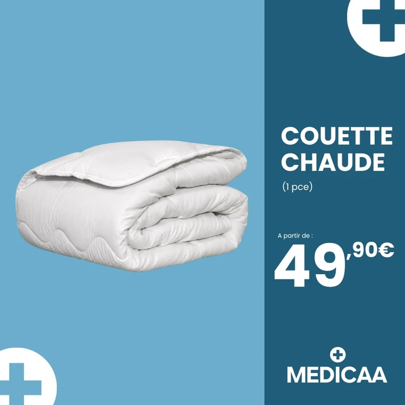 Couette chaude - blanche