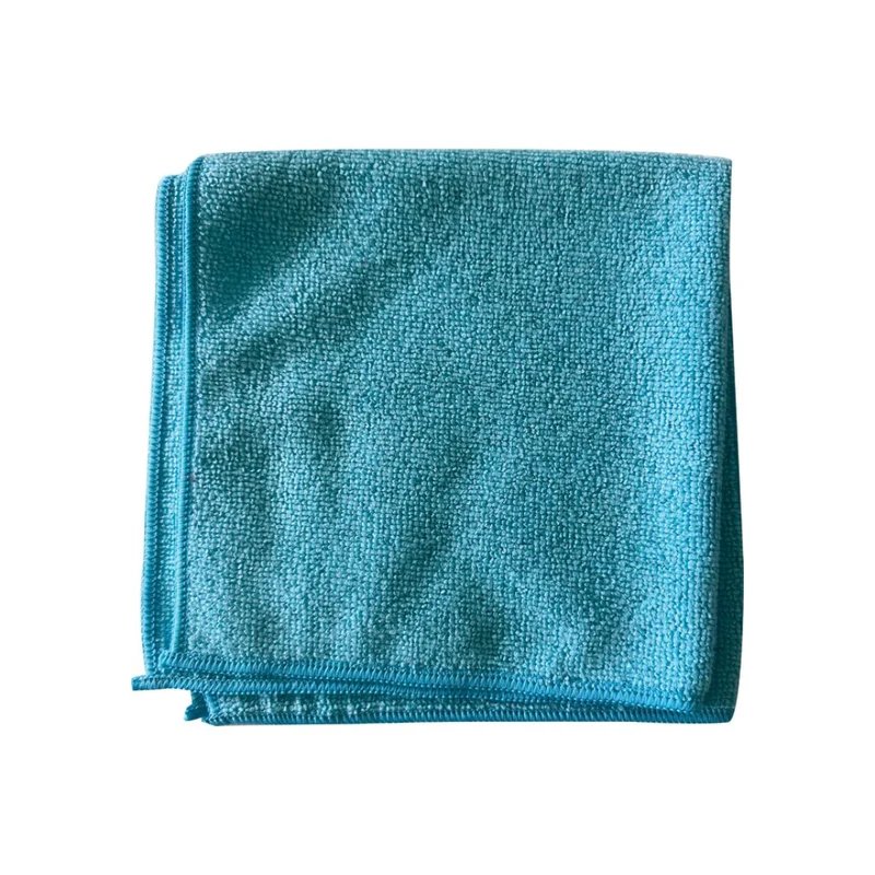 MICROFIBRE BOUCLETTE couleur BLEUE 200gr/m2 - 38x38cm - 5 lavettes