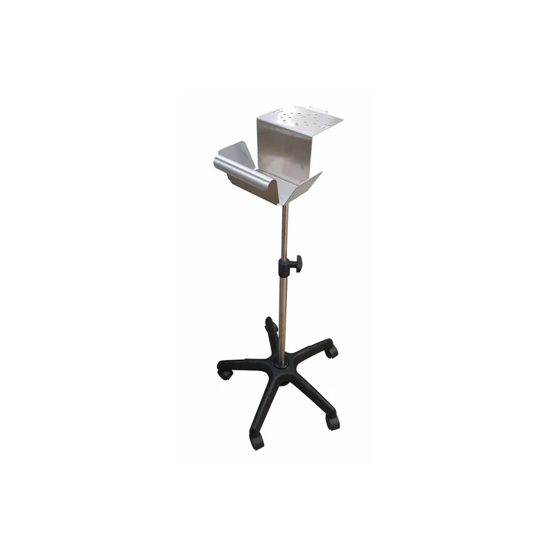 Pied à roulettes avec panier pour Tensiomètre bras hospitalier OMRON 907 et HBP1320